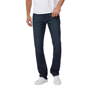Paige Jeans Mens Federal Size 38 Cellar Dark Wash Slim Straight Denim Stretch